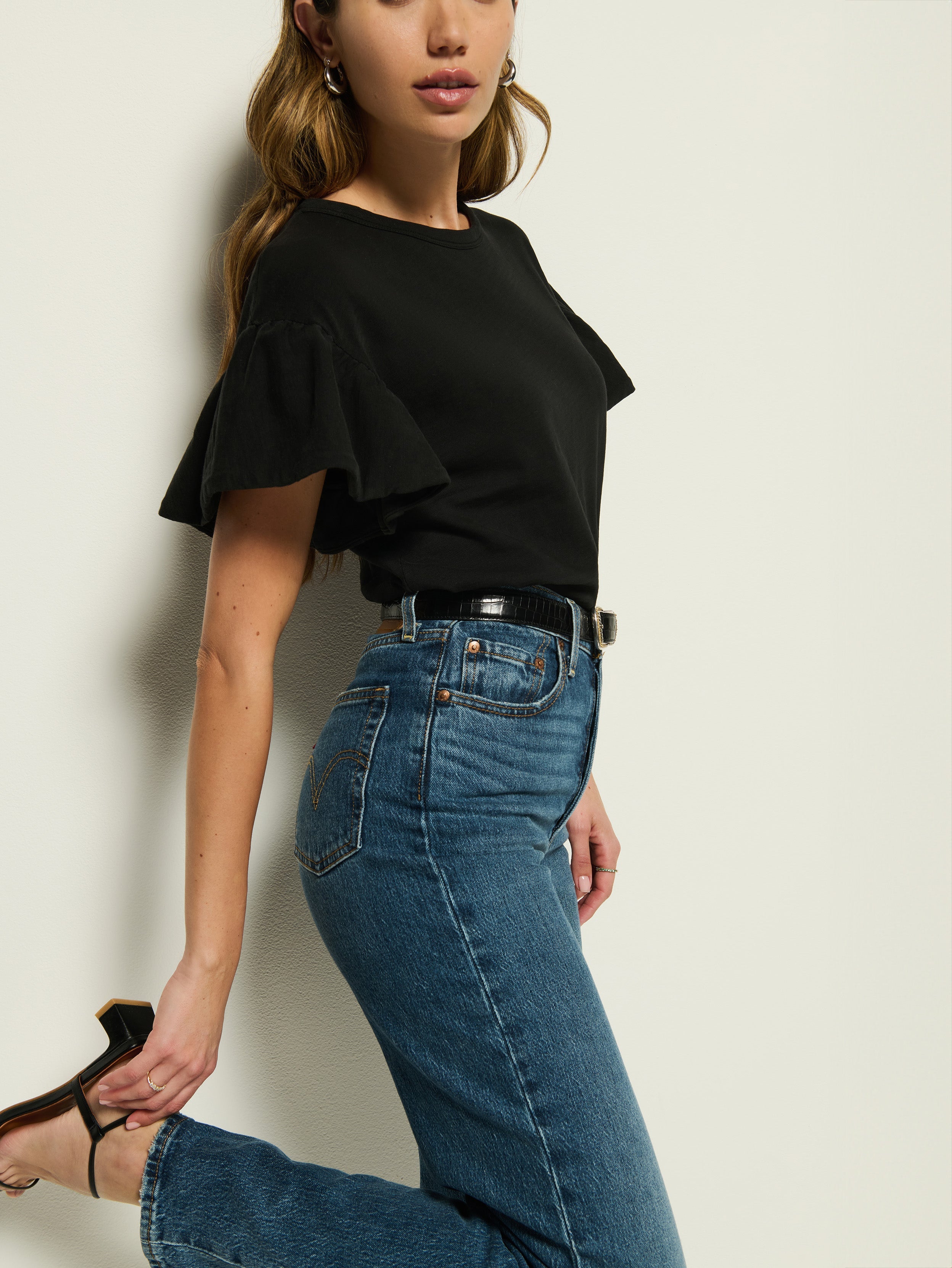 Ruffle Tee