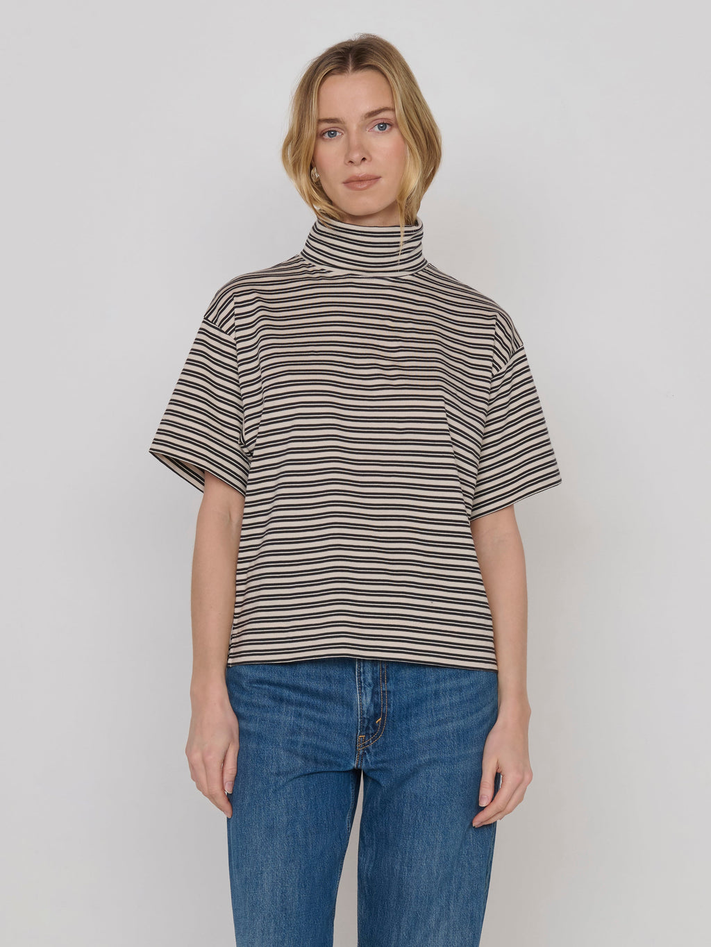 Vintage Yarn Dye Stripe Tee