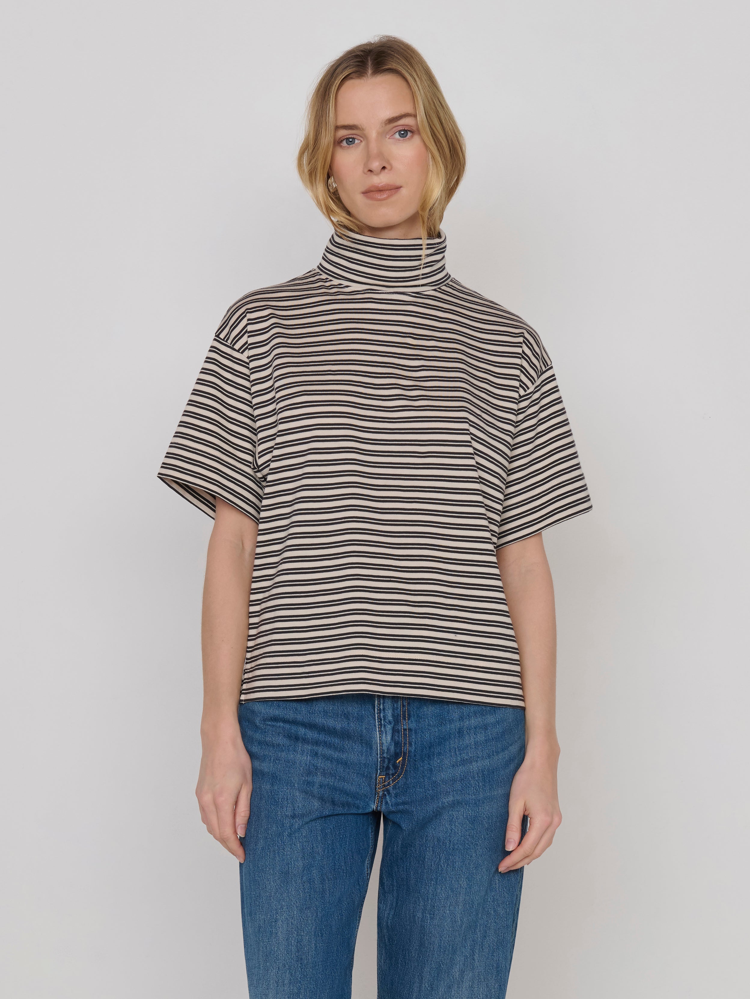 Vintage Yarn Dye Stripe Tee