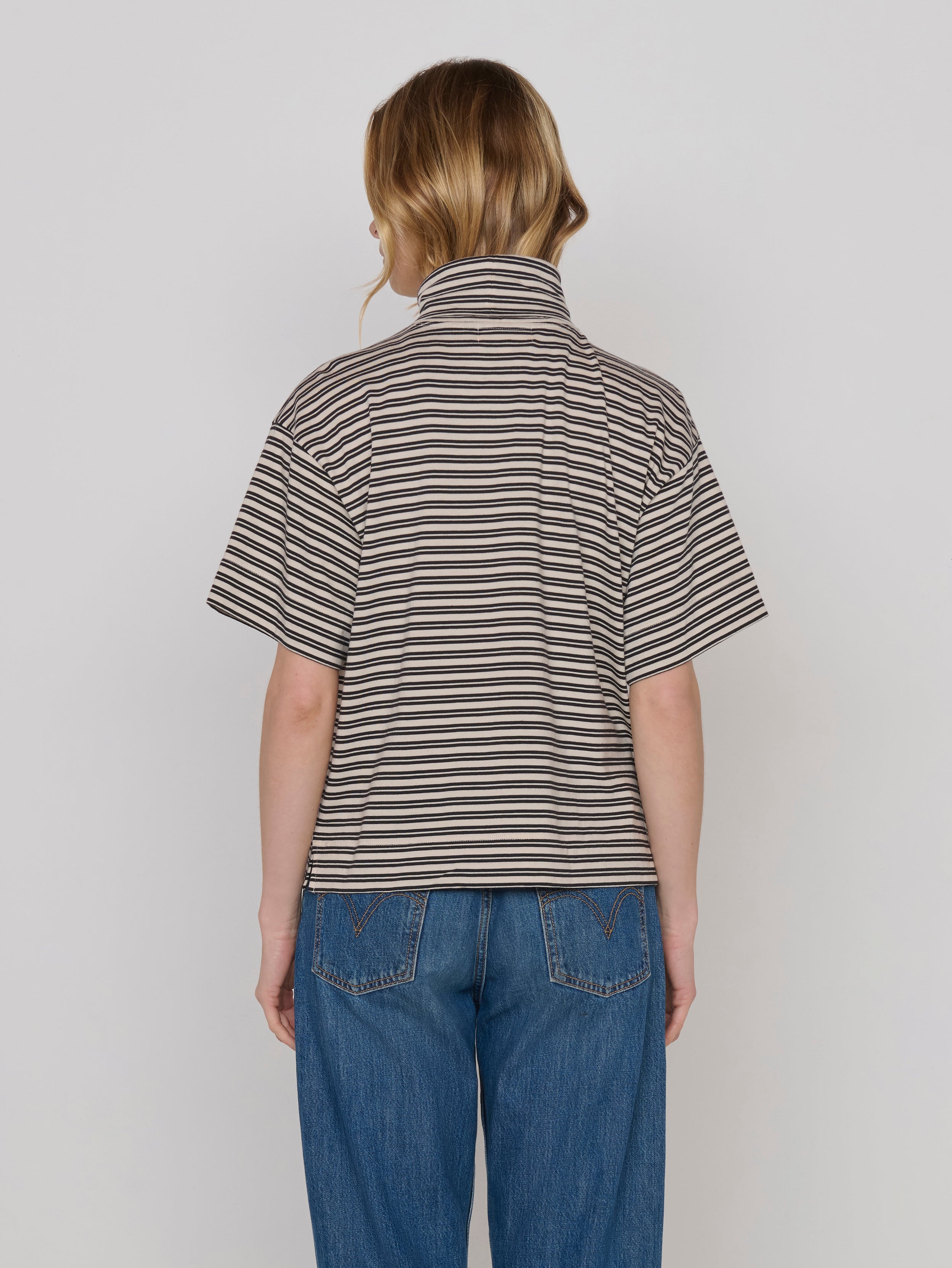 Vintage Yarn Dye Stripe Tee