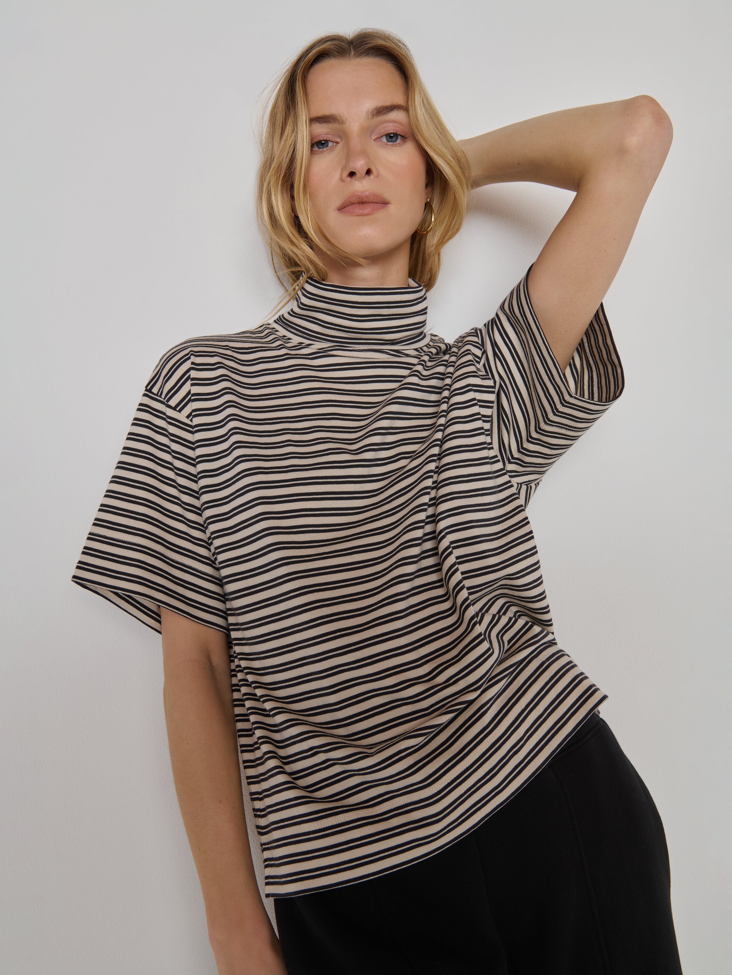 Vintage Yarn Dye Stripe Tee