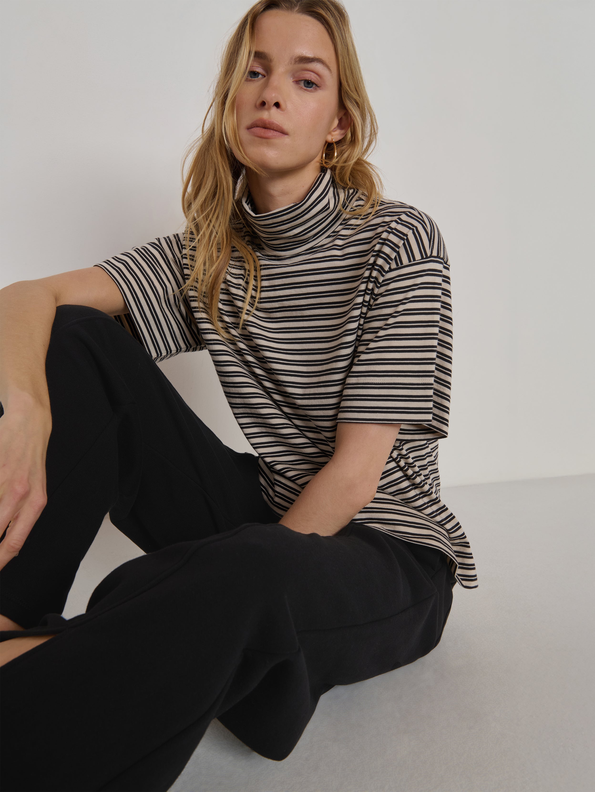 Vintage Yarn Dye Stripe Tee