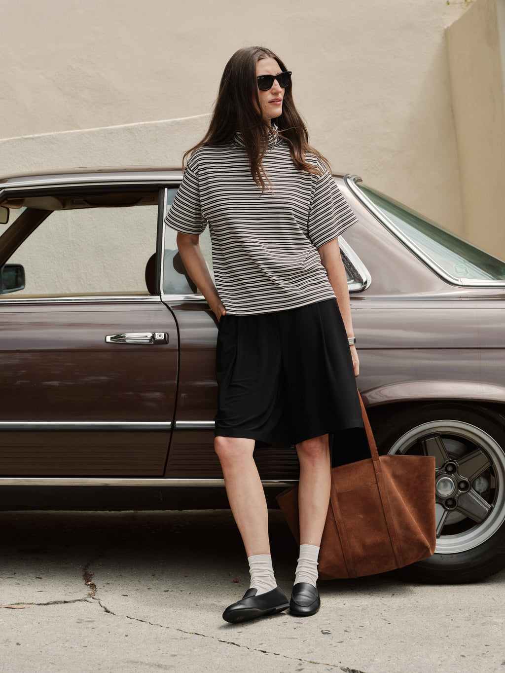 Vintage Yarn Dye Stripe Tee
